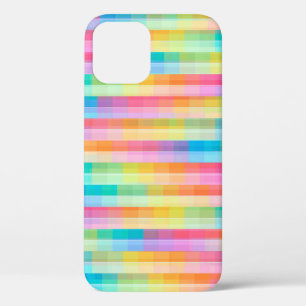 Case-Mate iPhone Case Coloré Pastel Carreaux géométriques Carré Motif  