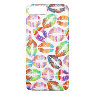 Coque iPhone 8 Plus/7 Plus Coloré Stylish Lips Kiss #2
