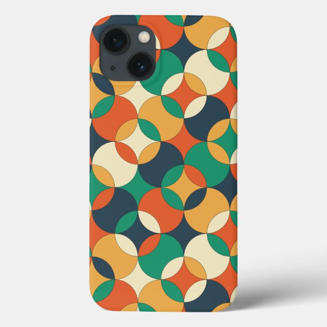 Coques Case-Mate iPhone Coloré Super Retro Cerclé (Verso)