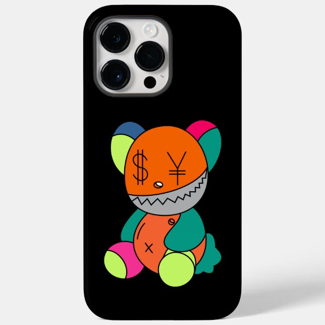 Coques Case-Mate iPhone Colorful bear (Verso)
