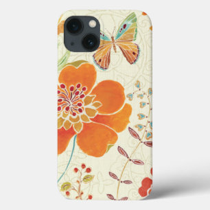 Coques Pour iPhone Colorful Flowers and Butterflies