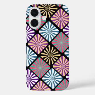 Coques iPhone 16 Colorful Geometric pattern iPhone / iPad case