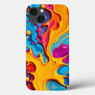 Case-Mate iPhone Case Colorful Swirl Abstract Ink iPhone Case