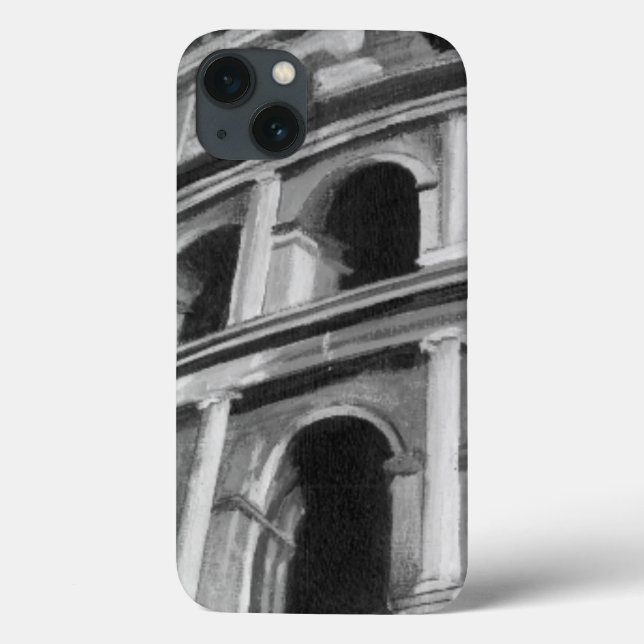Coques Case-Mate iPhone Colosseum romain avec les dessins architecturaux (Verso)