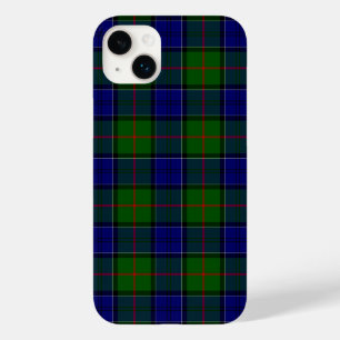 Coque Pour iPhone 14 Plus Colquhoun tartan bleu vert plaid