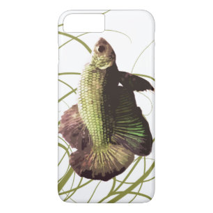 Coque iPhone 8 Plus/7 Plus Combattant du Siam Betta doré