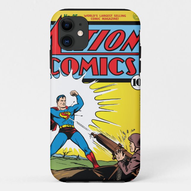 Coques Case-Mate iPhone Comics d'action #35 (Dos)