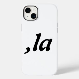 Coque Pour iPhone 14 Plus Comma La Kamala Harris - Conception de texte custo