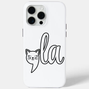 Coque iPhone 15 Pro Max Comma La Kamala Harris - maman chat pour Kamala