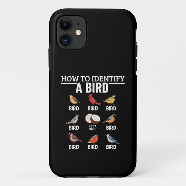 Coques Case-Mate iPhone Comment Identifier Un Oiseau Drôle À Observer (Dos)