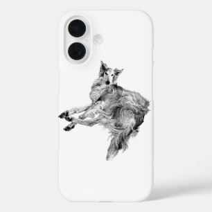 Coques iPhone 16 Composé en mouvement – Silken Windhound
