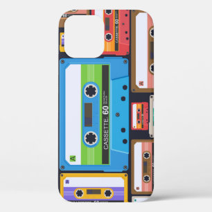 Case-Mate iPhone Case Composition Abstraite des cassettes compactes