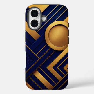 Coques iPhone 16 Composition Abstraite géométrique