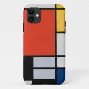 Case-Mate iPhone Case Composition de Piet Mondrian Rouge Jaune Bleu Impr