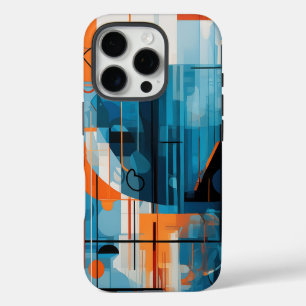 Coques iPhone 16 Pro Composition géométrique Abstraite