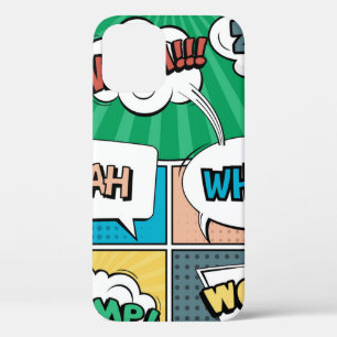 Case-Mate iPhone Case concept créatif Abstrait comic pop art style blan