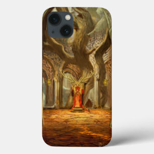 Coques Pour iPhone Concept de salle du Trône du domaine boisé