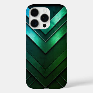 Coques iPhone 16 Pro Conception abstraite de Chevron stratifié