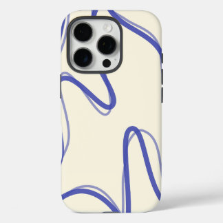 Coques iPhone 16 Pro Conception abstraite douce - Art esthétique minima