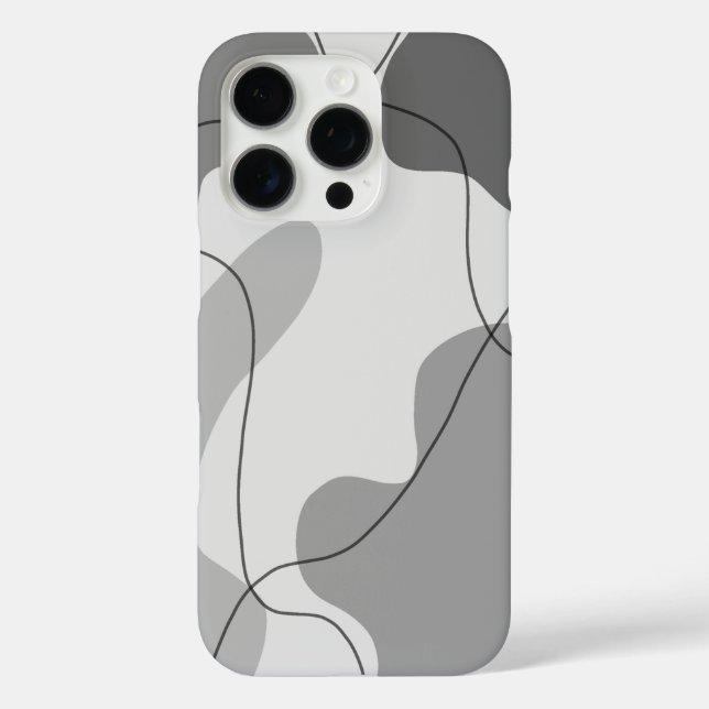 Coques Case-Mate iPhone Conception abstraite douce - Art esthétique minima (Verso)
