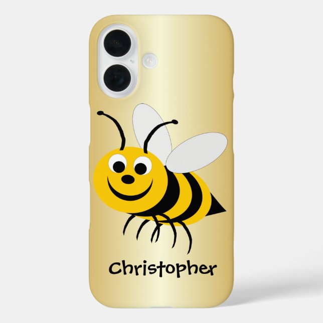 Coques Case-Mate iPhone Conception d'abeilles (Verso)