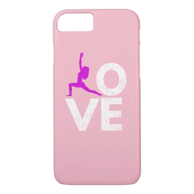 Coques Case-Mate iPhone Conception d'amour de yoga pour des yogis (Dos)