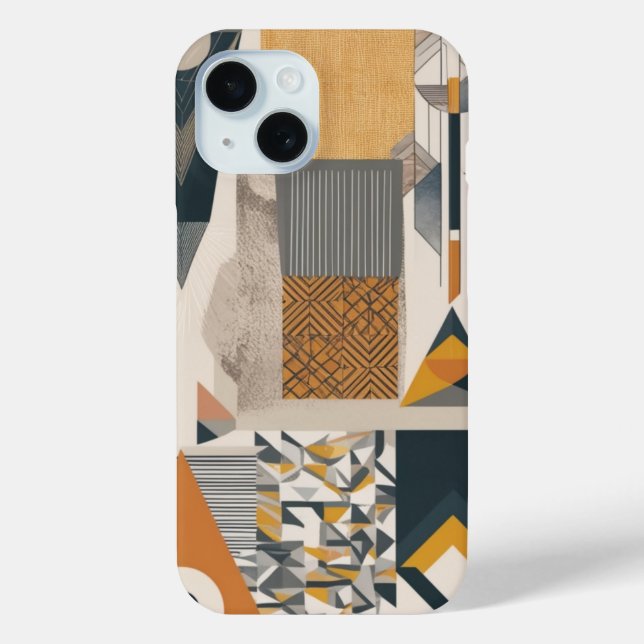 Coques Case-Mate iPhone Conception de boîtier téléphonique Abstrait géomét (Verso)