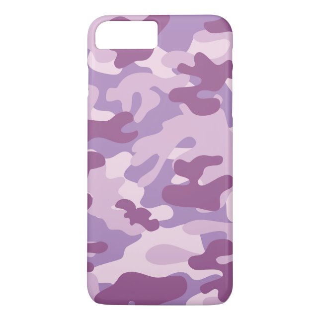 Coques Case-Mate iPhone Conception de camo violet (Dos)