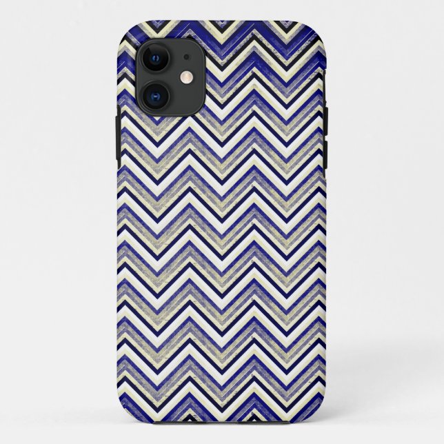 Coques Case-Mate iPhone conception de chevron texturé (Dos)