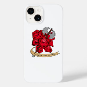 Coque Pour iPhone 14 Conception de dés barbares