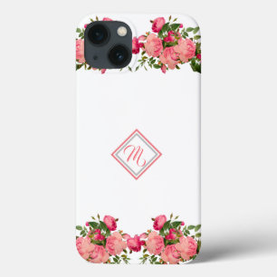 Case-Mate iPhone Case Conception de fleurs roses avec iPhone C Coque-Mat