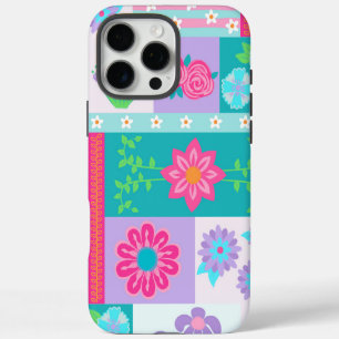 Coques iPhone 16 Pro Max Conception de fleurs vibrantes en fleurs