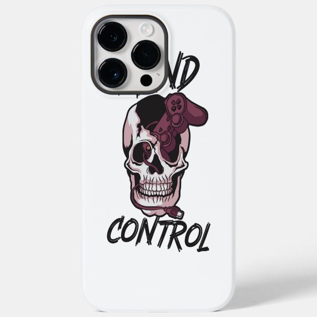 Coques Case-Mate iPhone Conception de jeux de contrôle mental (Verso)