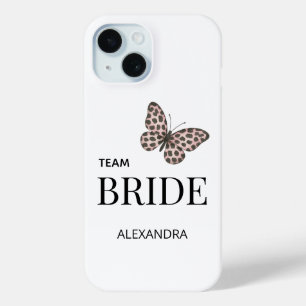 Coque Pour iPhone 15 Conception de mariage personnalisée pour l'équipe 