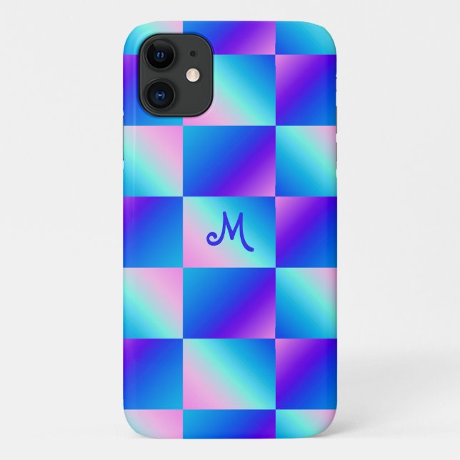 Coques Case-Mate iPhone Conception de Motif multicouleur géométrique dynam (Dos)
