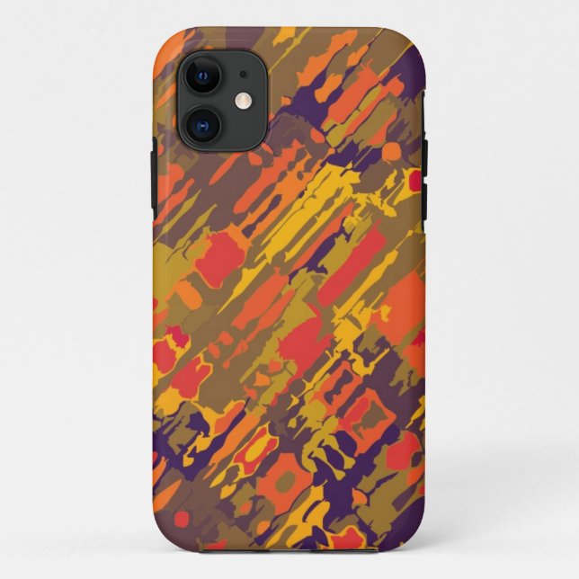 Coques Case-Mate iPhone Conception de plaque - violet d'olive (Dos)