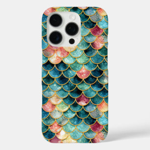 Coques iPhone 16 Pro Conception de sirène scintillante - Imaginaire océ