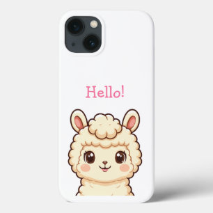 Case-Mate iPhone Case Conception d'illustration de lama mignon