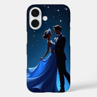 Coques iPhone 16 Conception d'un boîtier téléphonique romantique en