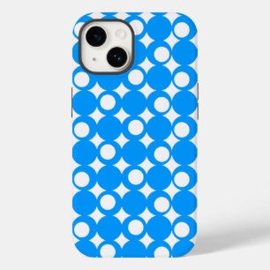 Coque Pour iPhone 14 Conception d'une balle bleu clair @ Emporio Moffa
