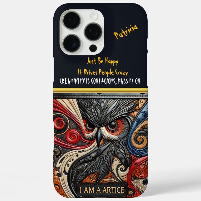 Coques Case-Mate iPhone Conception dynamique avec des yeux d'hirondelle au (Verso)