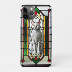 Case-Mate iPhone Case Conception en verre tendu avec chat