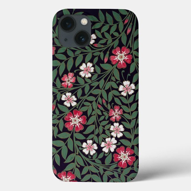 Coques Case-Mate iPhone Conception florale de J. Owen, 1863 (Verso)