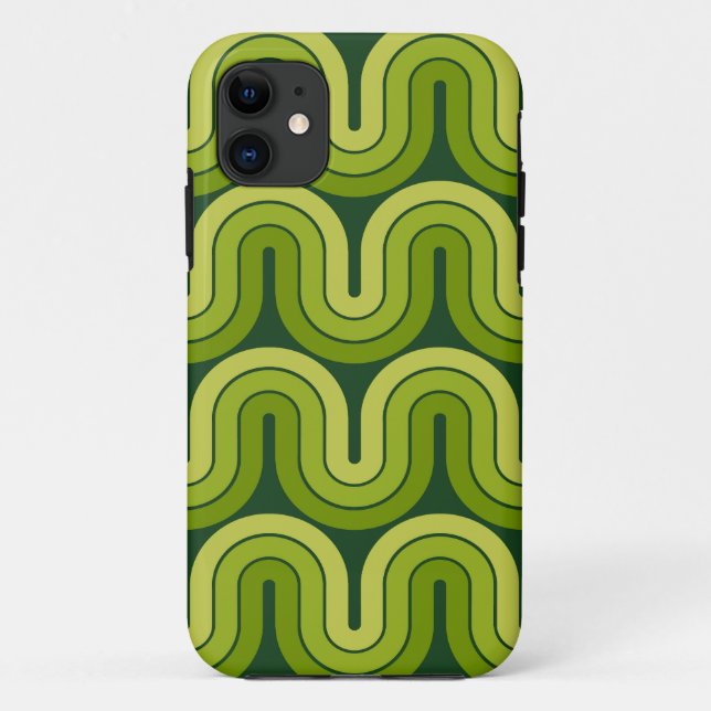 Coques Case-Mate iPhone Conception géométrique géométrique des vagues (Dos)