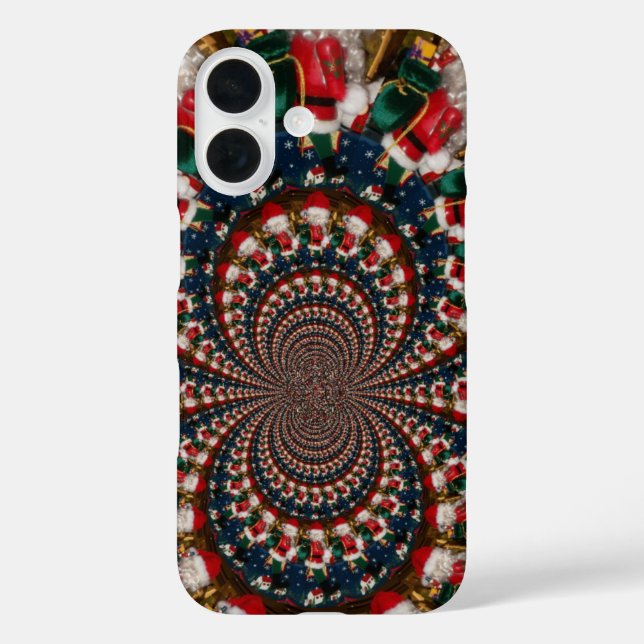 Coques Case-Mate iPhone Conception Kaleidoscope Père Noël spéciale (Verso)