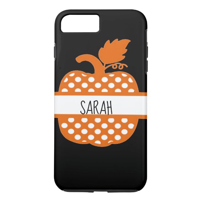 Coques Case-Mate iPhone Conception personnalisée de la récolte de Citrouil (Dos)