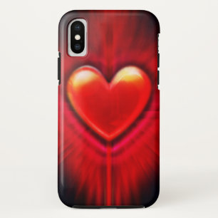 Case-Mate iPhone Case conception rouge et noire de cas de l'iPhone X de