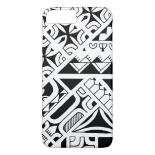 Coque iPhone 8 Plus/7 Plus Conception tribale de tatouage dans des styles