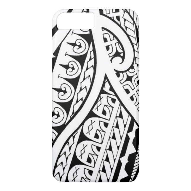 Coques Case-Mate iPhone Conception tribale mélangée de tatouage (Dos)