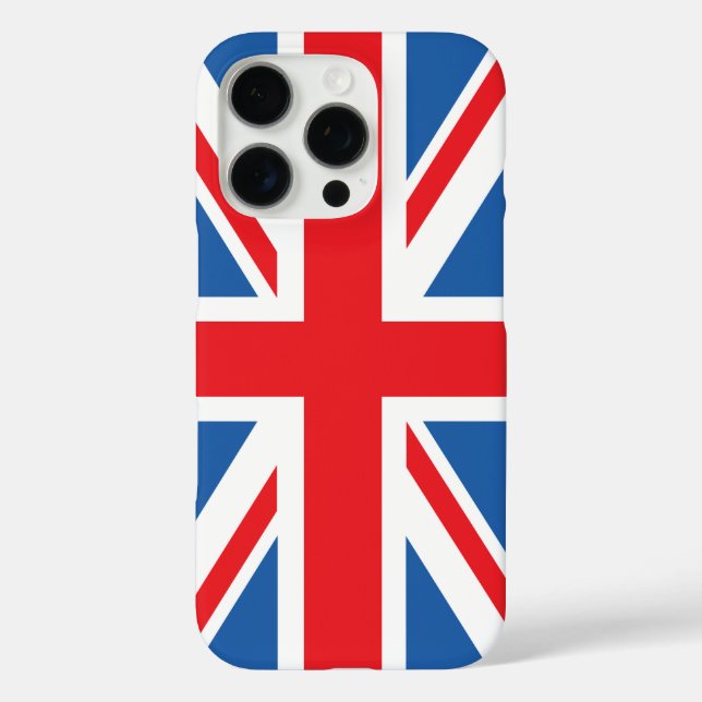 Coques Case-Mate iPhone Conception Union Jack/Drapeau (Verso)